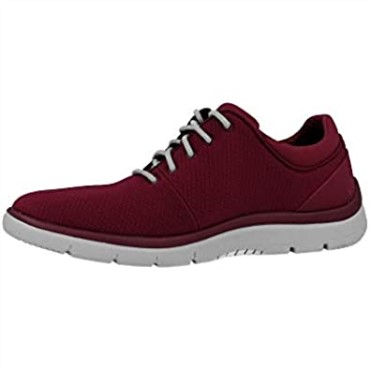 Zapatillas Clarks Hombre Amígdalas Rojas