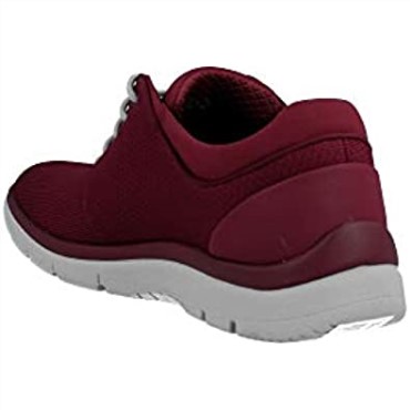 Zapatillas Clarks Hombre Amígdalas Rojas
