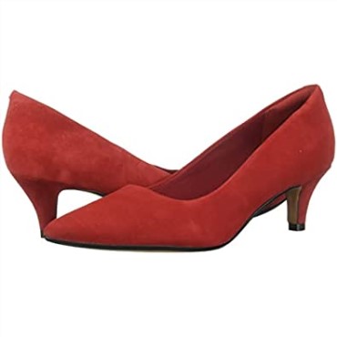 Rojo Zapatos De Salón Linvale Jerica De Mujer Clarks