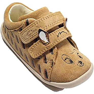 Roamer Deer Disney Bambi Niño Marrón Gamuza Cuero Niños Pre Walker Zapatos Clarks