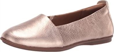 Bailarinas De Mujer Un Coral Step De Piel Rosa Dorado Clarks