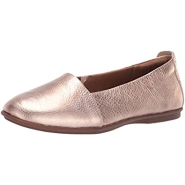 Bailarinas De Mujer Un Coral Step De Piel Rosa Dorado Clarks