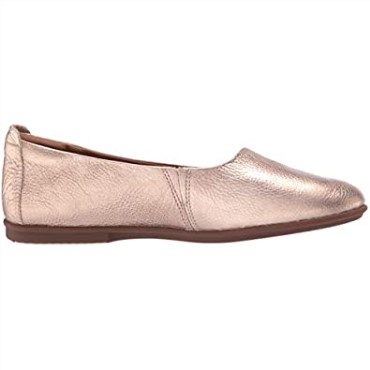 Bailarinas De Mujer Un Coral Step De Piel Rosa Dorado Clarks