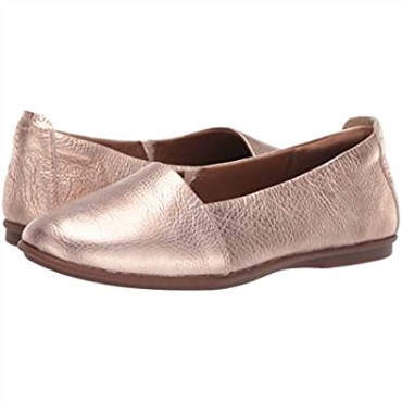 Bailarinas De Mujer Un Coral Step De Piel Rosa Dorado Clarks