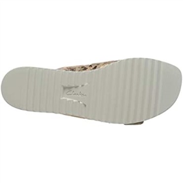 Sandalias Planas De Mujer Lana Beach De Interés En Ante Dorado Rosa Clarks