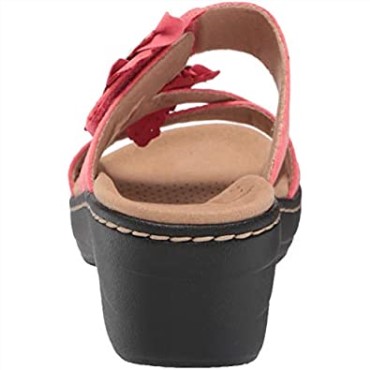 Sandalia Merliah Violeta Mujer Combi Textil Piel Rosa Clarks