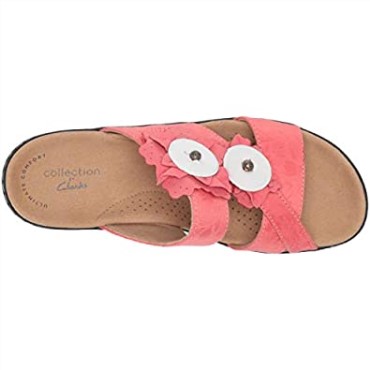 Sandalia Merliah Violeta Mujer Combi Textil Piel Rosa Clarks