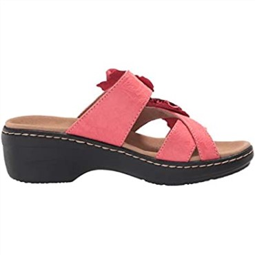 Sandalia Merliah Violeta Mujer Combi Textil Piel Rosa Clarks