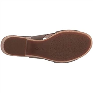 Sandalia Con Cuña Maritsa Lara Para Mujer En Nubuck Salvia Clarks