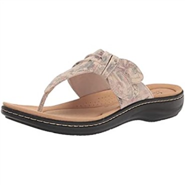 Sand Clarks Laurieann Rae Sandalia Plana Para Mujer