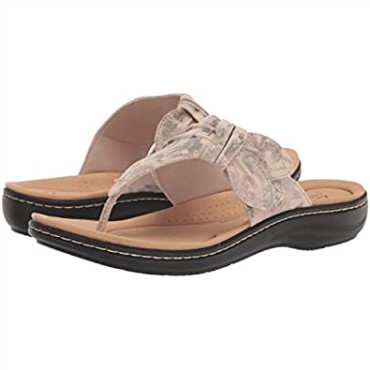 Sand Clarks Laurieann Rae Sandalia Plana Para Mujer