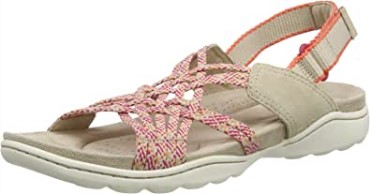 Sandalia Combi Clarks Amanda Easy Para Mujer