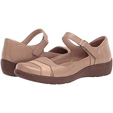 Sand Cuero Sintético Combi Mujer Cora Abby Merceditas Planas Clarks