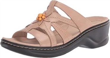 Sandalia Lexi Myrtle 2 Mujer Piel Arena Clarks