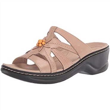 Sandalia Lexi Myrtle 2 Mujer Piel Arena Clarks