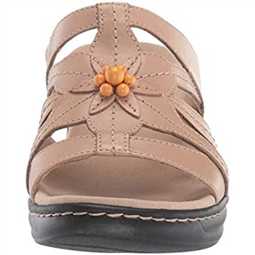 Sandalia Lexi Myrtle 2 Mujer Piel Arena Clarks