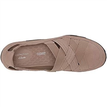Sand Suede Clarks Haley Rose Loafer Flat Para Mujer