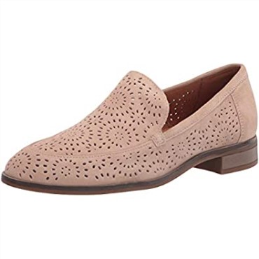 Mocasines Trish Rose De Mujer Clarks De Ante Color Arena