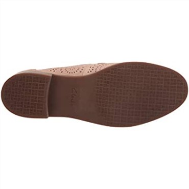 Mocasines Trish Rose De Mujer Clarks De Ante Color Arena