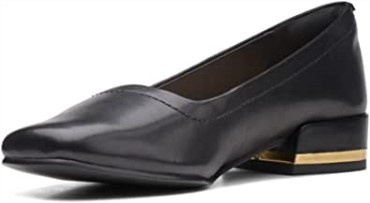 Seren 30 Special Zapatos De Salón De Piel Negros Clarks