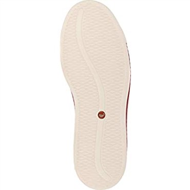 Zapato Rojo Con Cordones De Mujer Sharon Maui Rojo Clarks