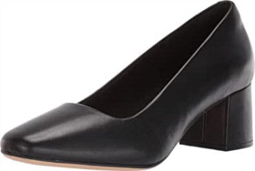 Pura Rosa Clarks Cuero Negro