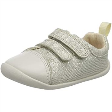 Zapatillas Bajas De Niña Roamer Craft Plateadas De Clarks