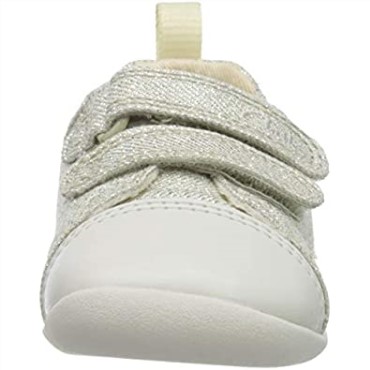 Zapatillas Bajas De Niña Roamer Craft Plateadas De Clarks