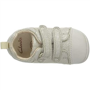 Zapatillas Bajas De Niña Roamer Craft Plateadas De Clarks