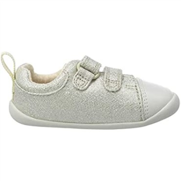 Zapatillas Bajas De Niña Roamer Craft Plateadas De Clarks