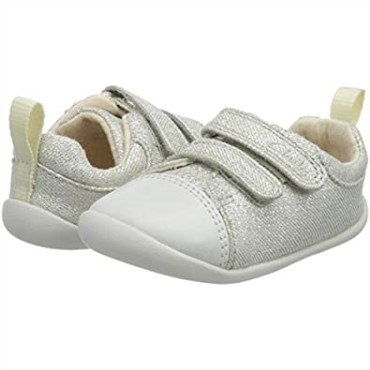 Zapatillas Bajas De Niña Roamer Craft Plateadas De Clarks