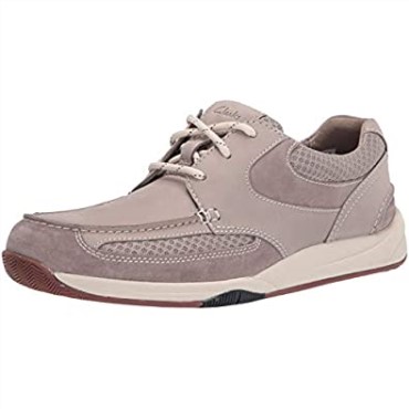 Stone Nubuck Clarks Langton Lane - Zapatillas De Deporte Para Hombre
