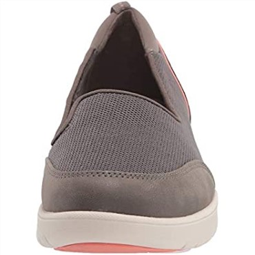 Zapatilla Mujer Clarks Adella Blush De Textil Piedra