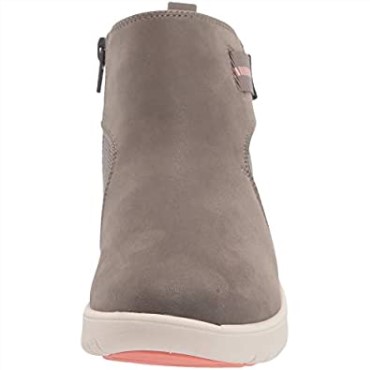 Botín Mujer Clarks Adella Cove De Textil Piedra