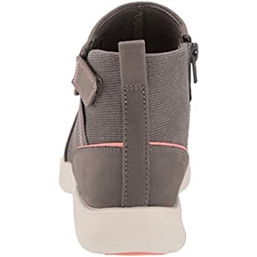 Botín Mujer Clarks Adella Cove De Textil Piedra