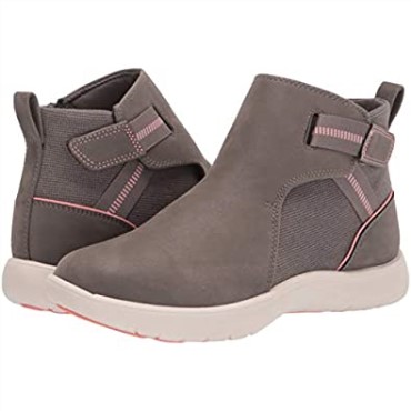 Botín Mujer Clarks Adella Cove De Textil Piedra