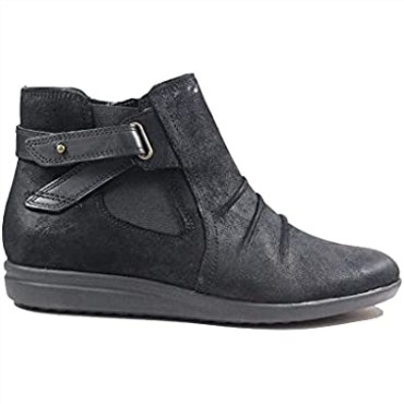 Botas Tamzen Mid De Piel Negra Con Cierre De Cremallera Para Mujer Clarks Negro