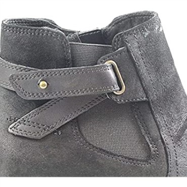 Botas Tamzen Mid De Piel Negra Con Cierre De Cremallera Para Mujer Clarks Negro