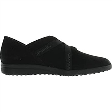 Slip On Mujer Tamzen Step Clarks Nubuck Negro
