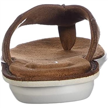 Chanclas Clarks Ellison Easy De Piel Color Canela Para Hombre