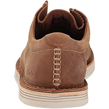 Zapatilla Forge Run Para Hombre Clarks De Piel Color Canela