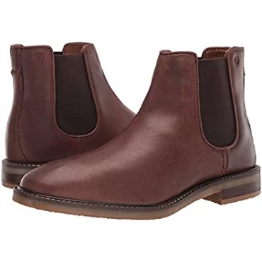 Botas Chelsea Jaxen De Clarks De Cuero Marrón Para Hombre