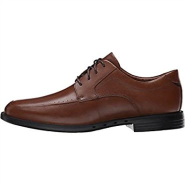 Zapatos Oxford De Hombre Clarks Un Bizley View De Piel Color Canela