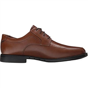 Zapatos Oxford De Hombre Clarks Un Bizley View De Piel Color Canela