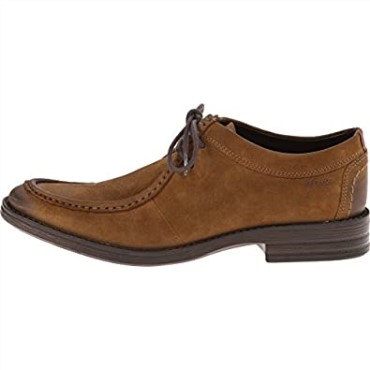 Marrón Clarks Delsrise Cuero Para Hombres