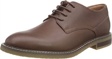 Clarks Jaxen Low Oxford Para Hombre De Piel Color Canela