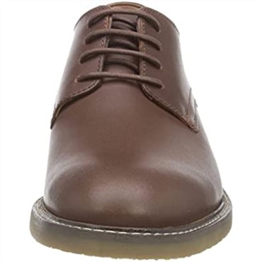 Clarks Jaxen Low Oxford Para Hombre De Piel Color Canela
