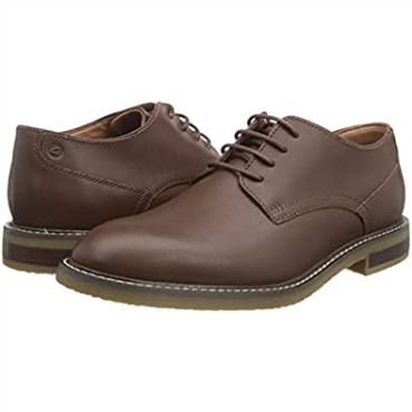 Clarks Jaxen Low Oxford Para Hombre De Piel Color Canela