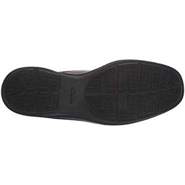 Kempton Run Oxford Clarks De Cuero Marrón Para Hombre