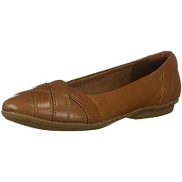 Bailarinas De Mujer Gracelmia De Piel Color Tostado Clarks
